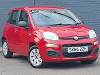 Used Fiat Panda Pop 69 HP (50 kW) 2016 Red Hatchback