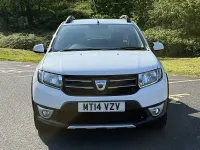 Used Dacia Sandero Lauréate 90 HP (66 kW) 2014 White Hatchback