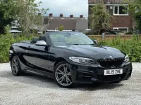 Used BMW M235 Comfort Edition 2015 Black Cabriolet