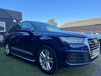 Used Audi Q7 S-Line 286 HP (210 kW) 2019 Blue SUV