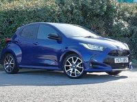 Used Toyota Yaris Hybrid 116 HP (85 kW) 2021 Blue Hatchback
