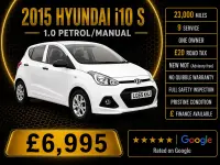 Used Hyundai i10 66 HP (48 kW) 2015 White Hatchback
