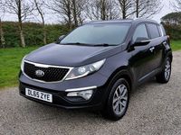 Used Kia Sportage 114 HP (83 kW) 2016 Black SUV