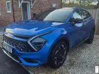 Used Kia Sportage GT-Line S 136 HP (100 kW) 2022 Blue SUV