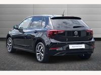 Used VW Polo Match 95 HP (69 kW) 2025 Black Hatchback