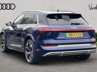 Used Audi e-tron Advanced 369 kW (503 HP) 2021 Blue SUV