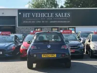 Used Vauxhall Adam Glam 87 HP (63 kW) 2013 Blue Hatchback