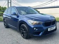 Begagnad BMW X1 Sport Line 190 HK (139 kW) 2018 Blå SUV