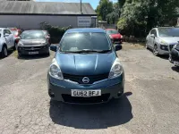 Used Nissan Note N-TEC 110 HP (80 kW) 2012 Blue Hatchback