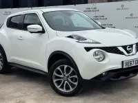 Used Nissan Juke Tekna 115 HP (84 kW) 2017 White SUV