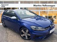 Used VW Golf VII R 300 HP (220 kW) 2019 Blue Hatchback