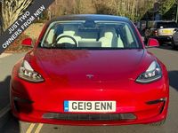 Used Tesla Model 3 Long Range AWD 366 kW (498 HP) 2019 Red Sedan
