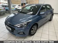 Used Hyundai i20 SE 84 HP (61 kW) 2018 Blue Hatchback