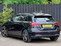 Begagnad Mercedes A200 Executive 163 HK (119 kW) 2022 Svart Halvkombi