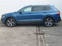 Used VW Tiguan Allspace Match 150 HP (110 kW) 2021 Blue SUV