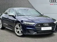 Used Audi A7 Sportback S-Line 286 HP (210 kW) 2019 Blue Hatchback