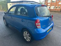 Used Nissan Micra Acenta 80 HP (58 kW) 2012 Blue Hatchback