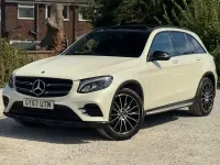Used Mercedes GLC220 AMG Line Premium Plus 170 HP (125 kW) 2017 White SUV