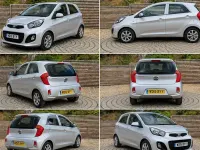 Used Kia Picanto 84 HP (61 kW) 2015 Silver Hatchback