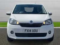 Used Skoda Citigo Elegance 75 HP (55 kW) 2014 White Hatchback