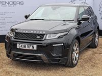 Used Land Rover Range Rover evoque HSE Dynamic 2018 Black Estate