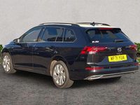 Used VW Golf VIII Style 130 HP (95 kW) 2021 Black Estate
