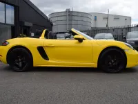 Used Porsche 718 Boxster 2017 Yellow Cabriolet