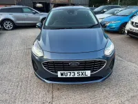 Used Ford Fiesta Titanium 2023 Blue Hatchback
