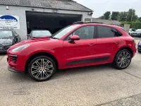 Used Porsche Macan S 2018 Red SUV