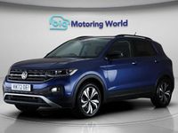 Used VW T-Cross Black Edition 108 HP (79 kW) 2022 Blue SUV