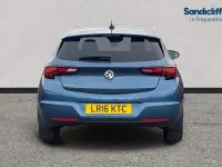 Used Vauxhall Astra SRi 100 HP (73 kW) 2018 Blue Hatchback
