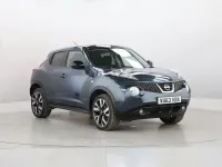 Used Nissan Juke N-TEC 117 HP (86 kW) 2013 Blue SUV