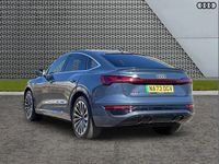 Używany Audi Q8 e-tron S-Line 300 kW (408 KM) 2023 Niebieski SUV