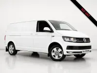 Used VW T6 Highline 204 HP (150 kW) 2017 White Van