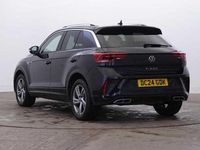Used VW T-Roc R-line 150 HP (110 kW) 2024 Black SUV