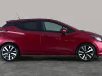 Used Nissan Micra Tekna 92 HP (67 kW) 2021 Red Hatchback