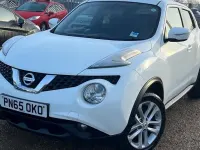 Used Nissan Juke Acenta Premium 116 HP (85 kW) 2015 White SUV