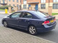 Begagnad Honda Civic ES 110 HK (80 kW) 2009 Blå Sedan