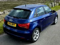 Used Audi A1 Sportback Sport 116 HP (85 kW) 2015 Blue Hatchback
