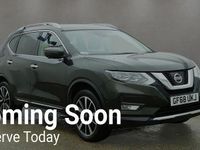 Used Nissan X-Trail Tekna 130 HP (95 kW) 2018 Green SUV