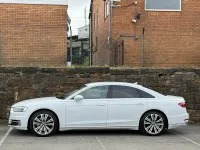 Used Audi A8 Advanced 340 HP (250 kW) 2018 White Sedan