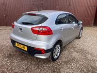 Used Kia Rio Air 74 HP (54 kW) 2017 Silver Hatchback