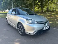 Used MG MG3 106 HP (77 kW) 2016 Silver Hatchback