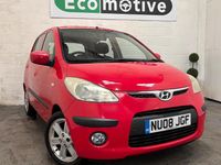Used Hyundai i10 Style 66 HP (48 kW) 2008 Red Hatchback