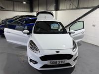 Used Ford Fiesta ST-Line X 125 HP (91 kW) 2018 White Hatchback