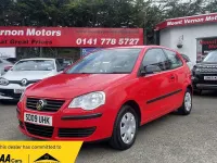 Used VW Polo 60 HP (44 kW) 2009 Red Hatchback
