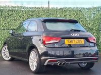 Used Audi A1 S-Line 125 HP (91 kW) 2017 Black Hatchback