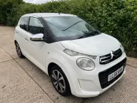 Begagnad Citroën C1 Flair 2016 Vit Halvkombi