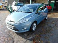 Used Ford Fiesta Titanium 2009 Blue Hatchback