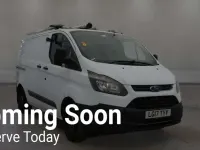 Used Ford Transit Custom 105 HP (77 kW) 2017 White Van